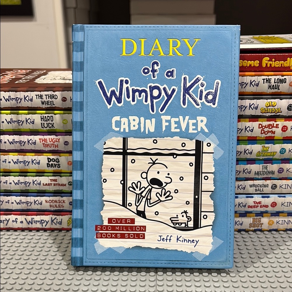 Diary of a Wimpy Kid: Cabin Fever – Hardcover Book by Jeff Kinney (Brand New)